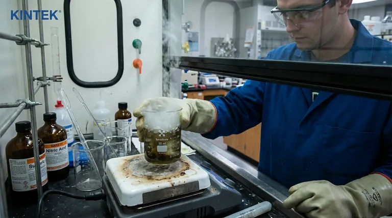 湿式灰化の欠点とは？主な安全性と汚染のリスク