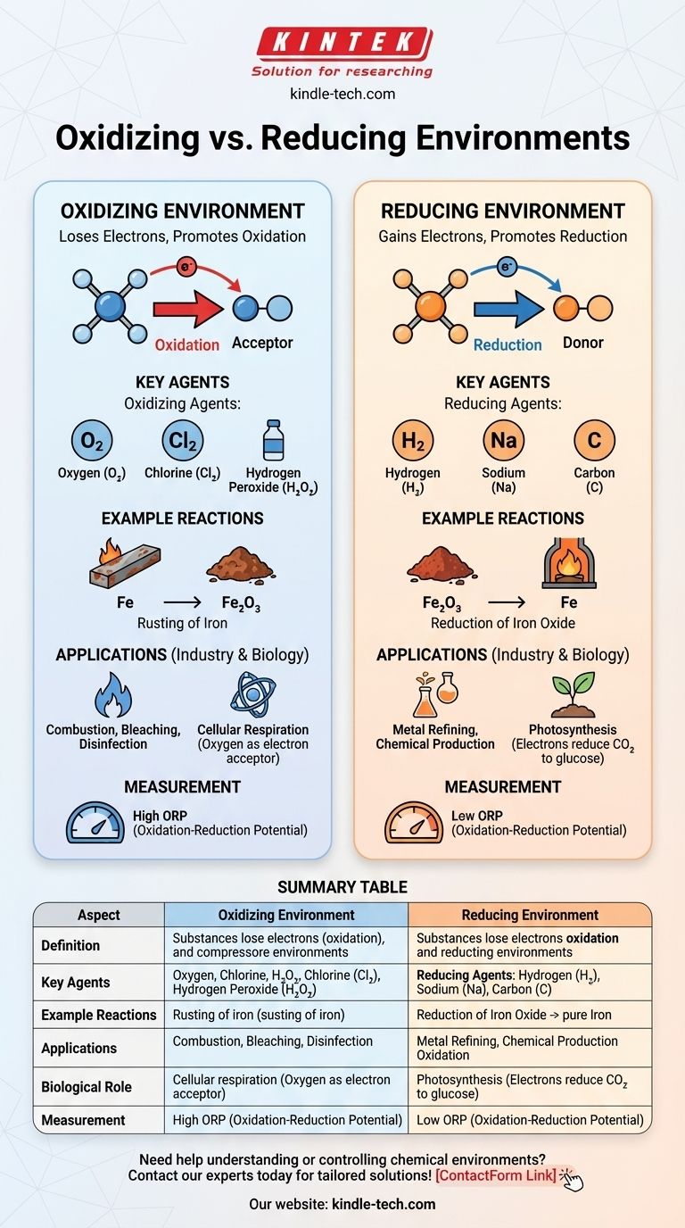 氧化环境和还原环境有什么区别？化学反应的关键见解 图解指南