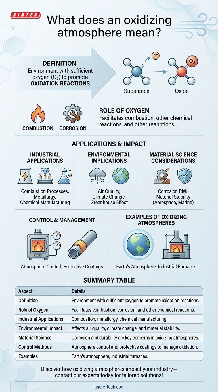 ما هي الأجواء المؤكسِدة؟ رؤى رئيسية حول تفاعلات الأكسدة والتطبيقات دليل مرئي