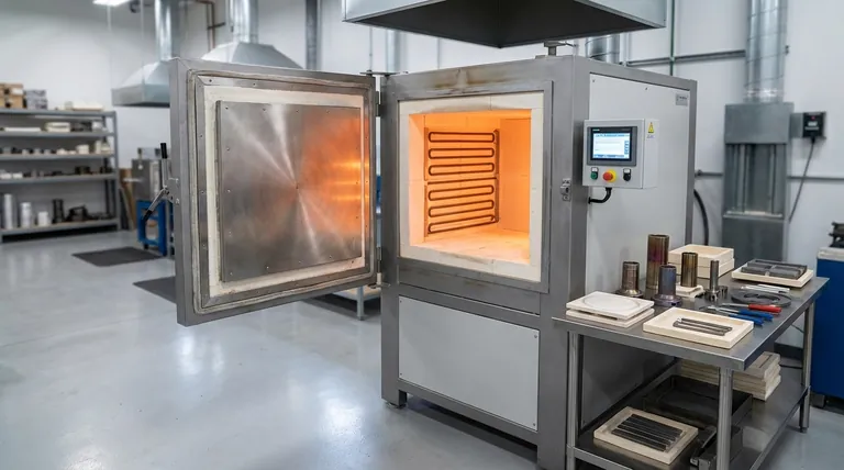 什么是用于热处理的箱式炉?工业应用的多功能加热解决方案