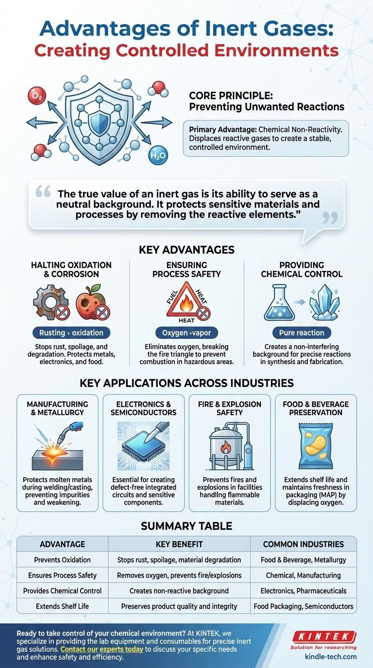 Was sind die Vorteile von Inertgasen? Erreichen Sie ultimative Kontrolle und Sicherheit Visuelle Anleitung