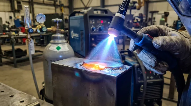 Welche Vorteile bietet die Verwendung eines Inertgases zur Vermeidung von Oxidation beim Schweißen? Sicherstellung von Schweißnahtfestigkeit und -integrität