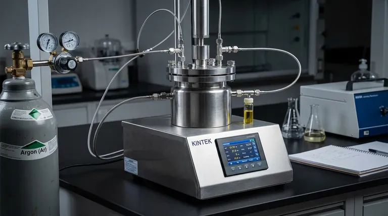 ¿Cuál es el uso del gas inerte en la reacción? Controle su proceso y garantice la seguridad