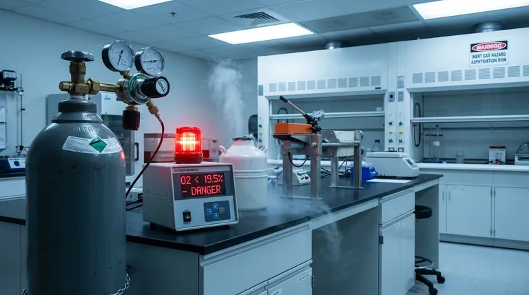 Quais são os perigos dos gases inertes? A Ameaça Silenciosa e Indetectável do Deslocamento de Oxigênio