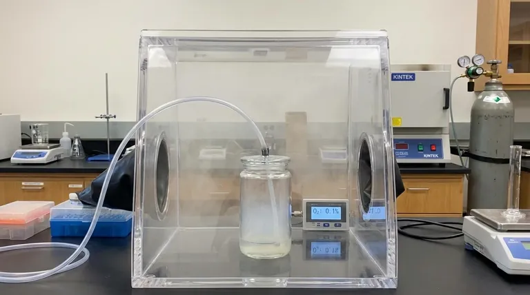 Come rimuove l'argon l'ossigeno? Spostandolo fisicamente per creare uno scudo inerte