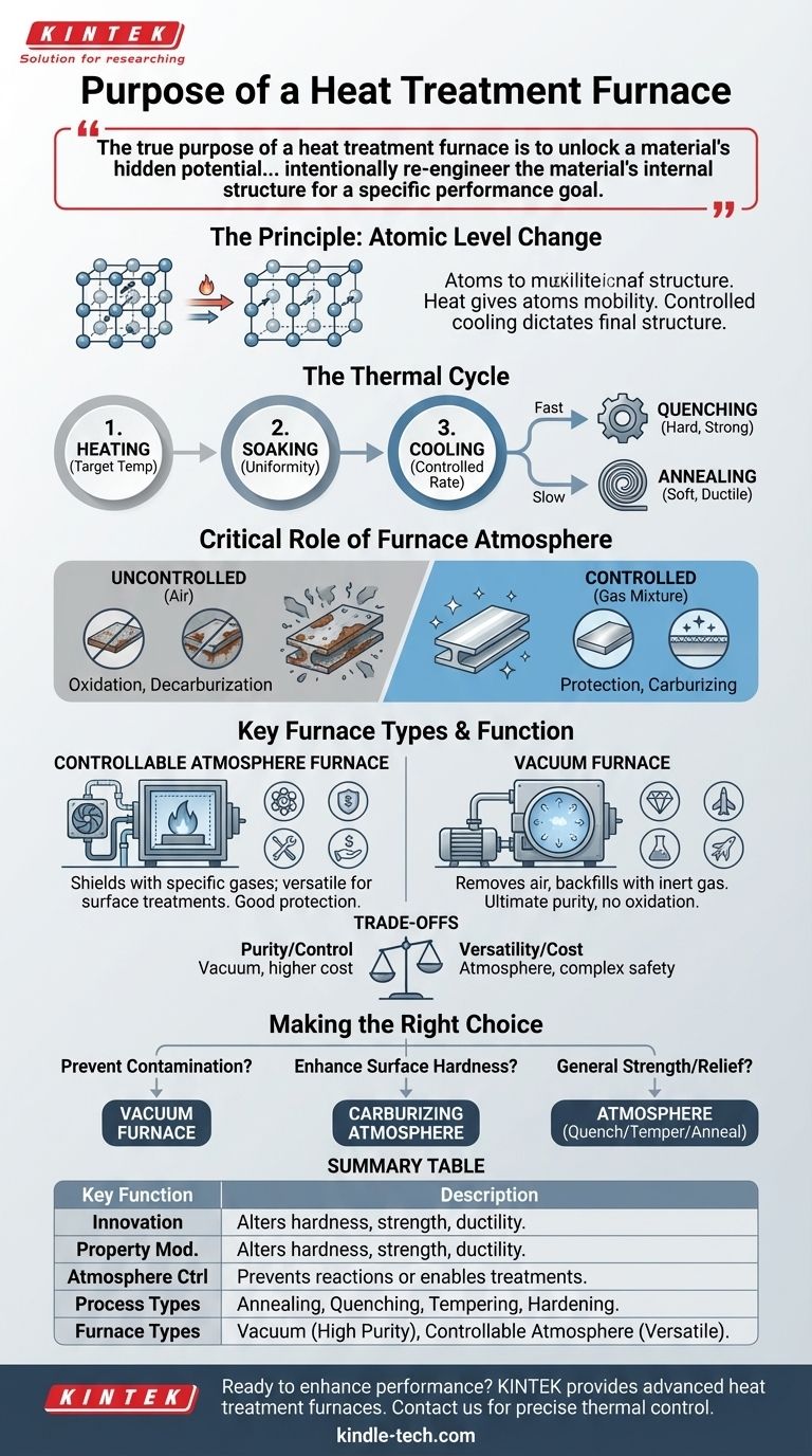 ما هو الغرض من فرن المعالجة الحرارية؟ أطلق العنان للإمكانات الكاملة لمادتك دليل مرئي