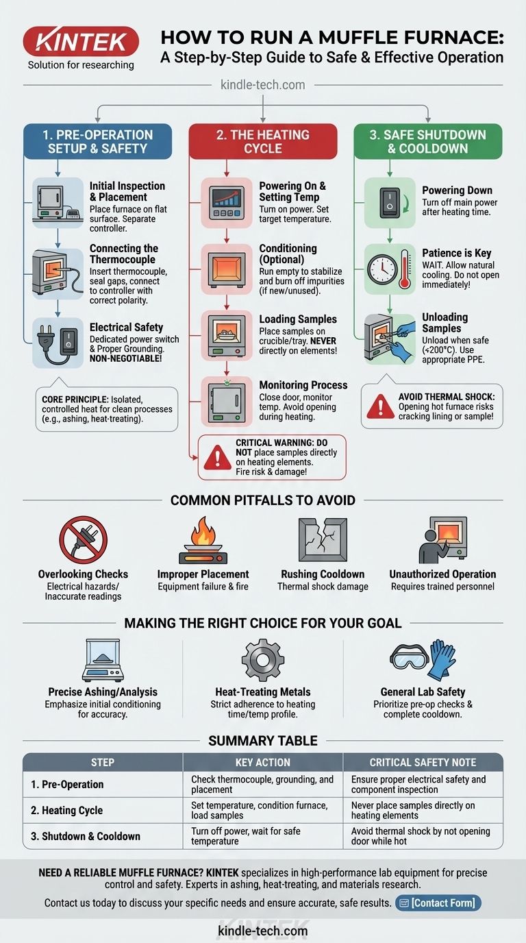 كيف تشغل فرن كتم؟ أتقن العملية خطوة بخطوة للحصول على نتائج آمنة ودقيقة دليل مرئي
