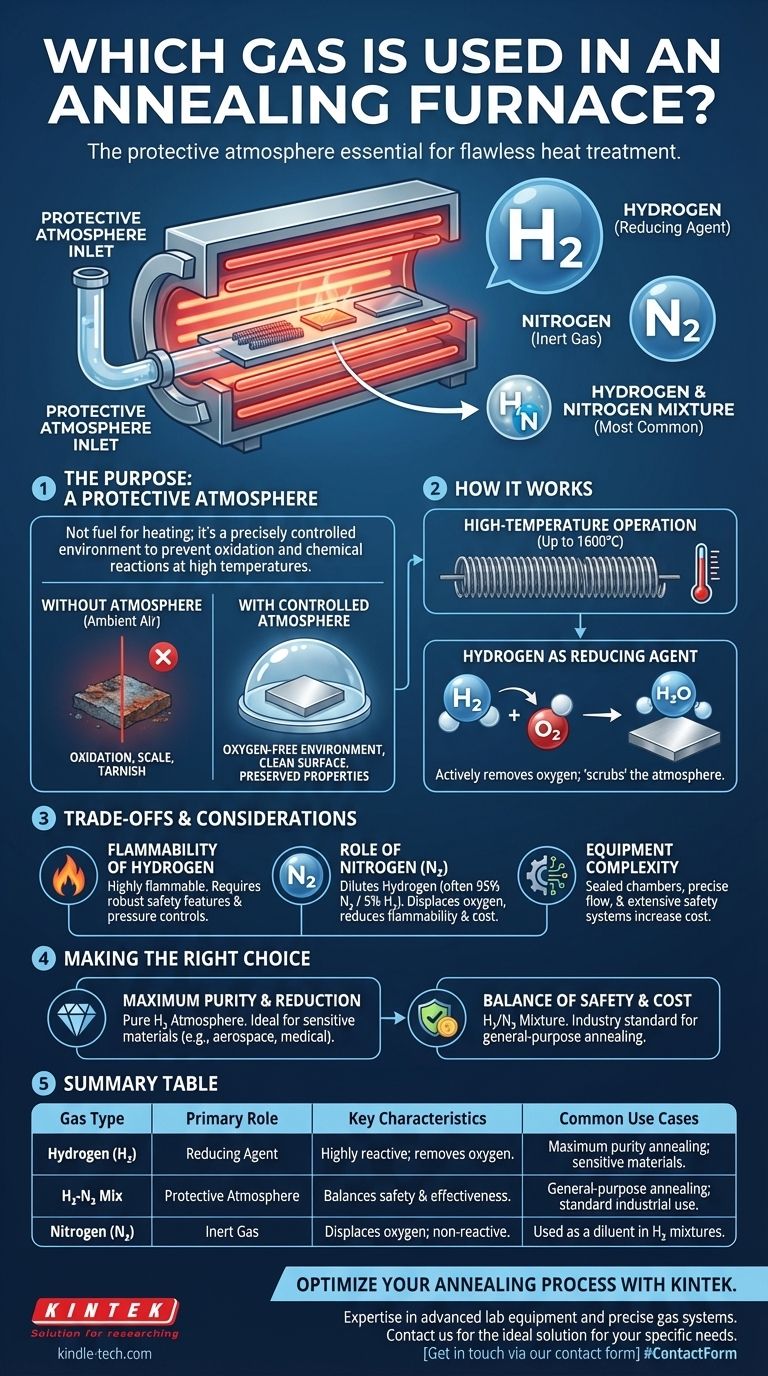 Which gas is used in annealing furnace? Hydrogen's Role in Protecting Your Materials Visual Guide
