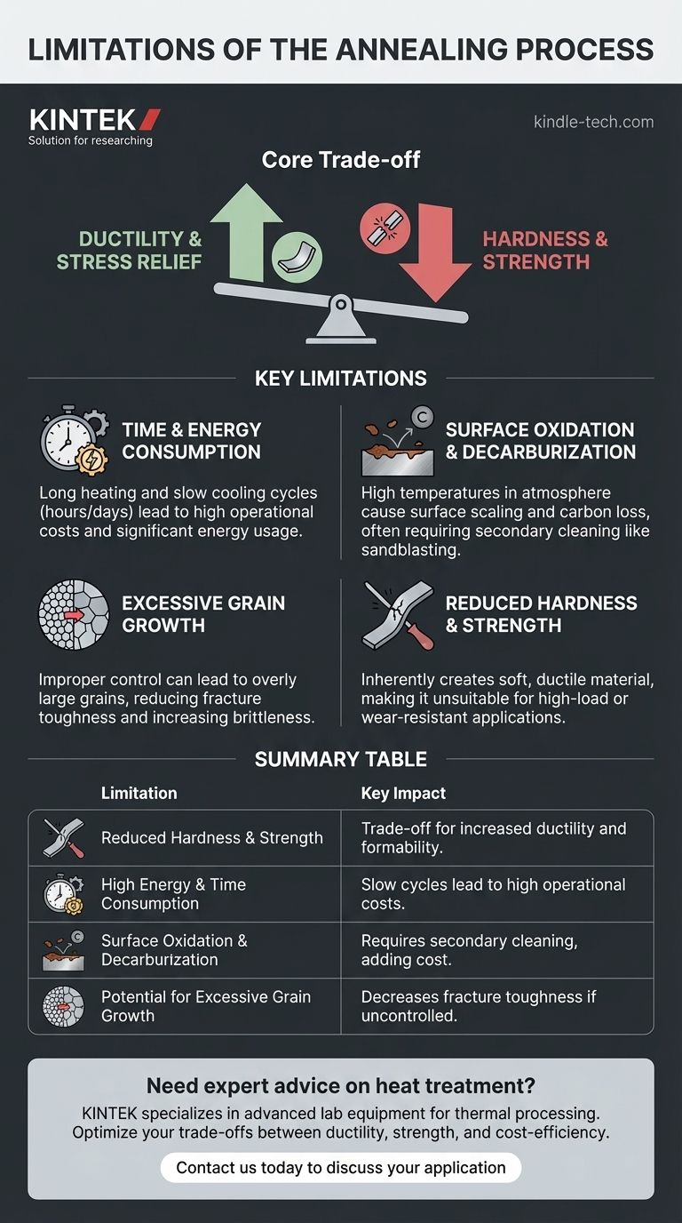 What are the limitations of the annealing process? Balancing Softness, Cost, and Efficiency Visual Guide