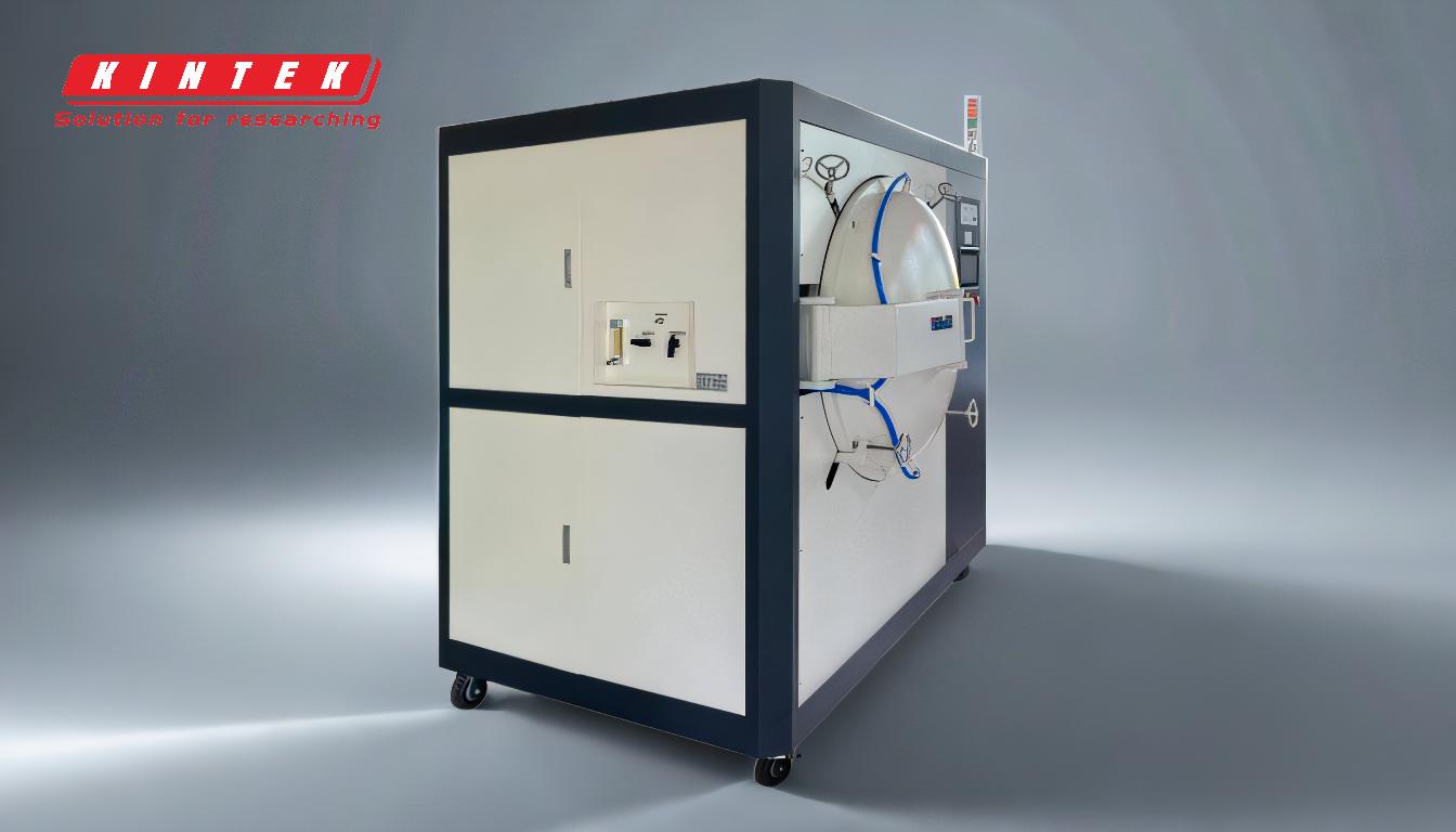 A sinterização requer pressão?Compreender o papel do calor e da pressão na sinterização