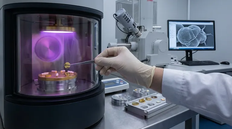 Для чего нужно золотое напыление для СЭМ? Предотвращение зарядки и получение более четких изображений СЭМ