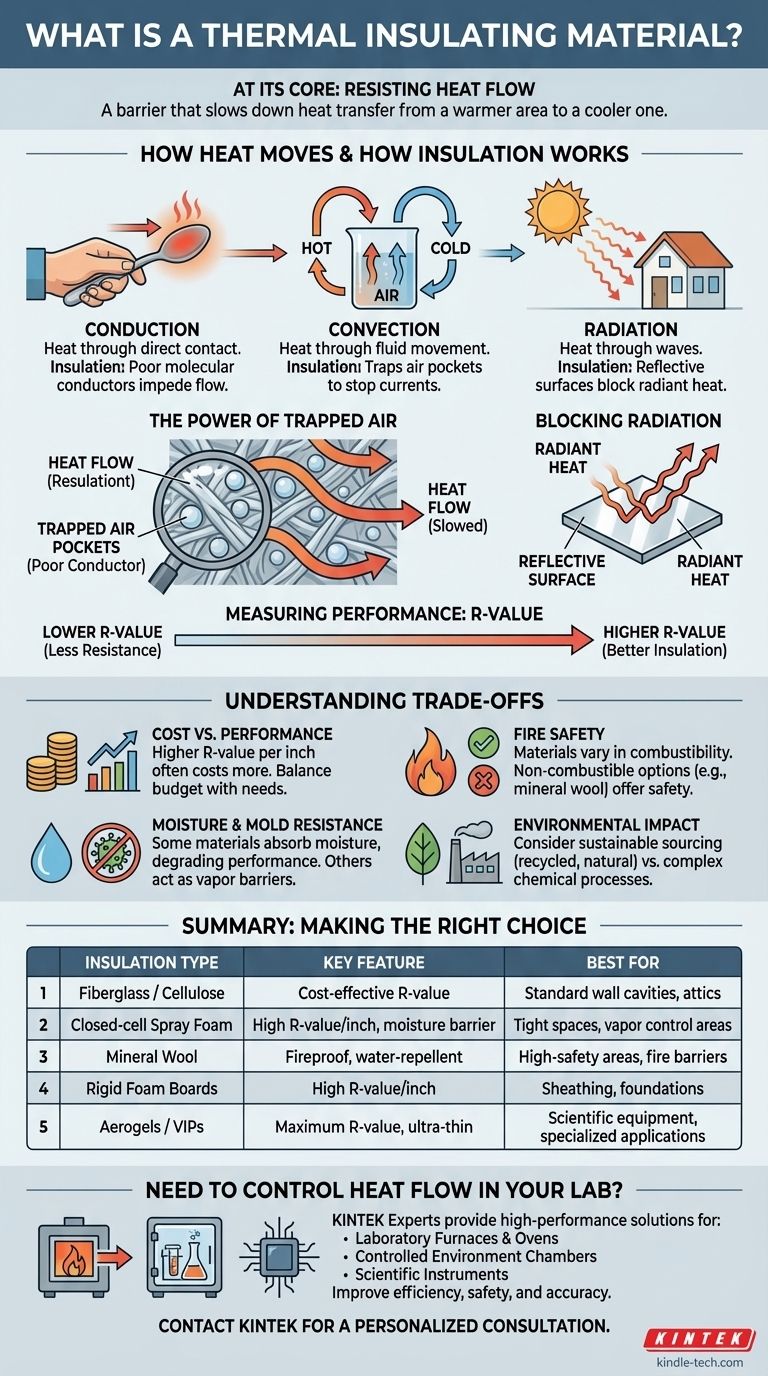 Cos'è un materiale isolante termico? Una guida al controllo del flusso di calore Guida Visiva