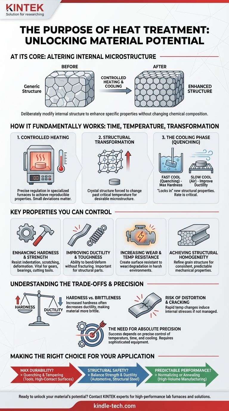 熱処理操作の主な目的は何ですか？性能のために材料特性を調整する ビジュアルガイド