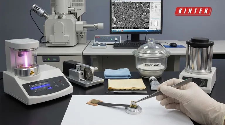 SEM 분석을 위한 샘플은 어떻게 준비하나요? 매번 선명하고 정확한 이미지를 얻는 방법