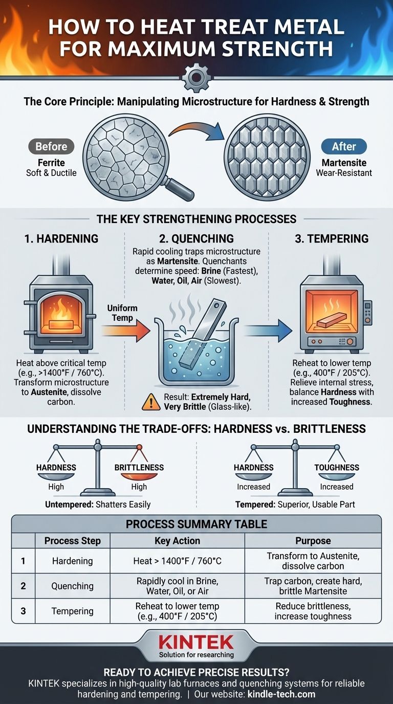 金属をより強くするために熱処理するにはどうすればよいですか？焼入れ、焼戻しのプロセスをマスターする ビジュアルガイド