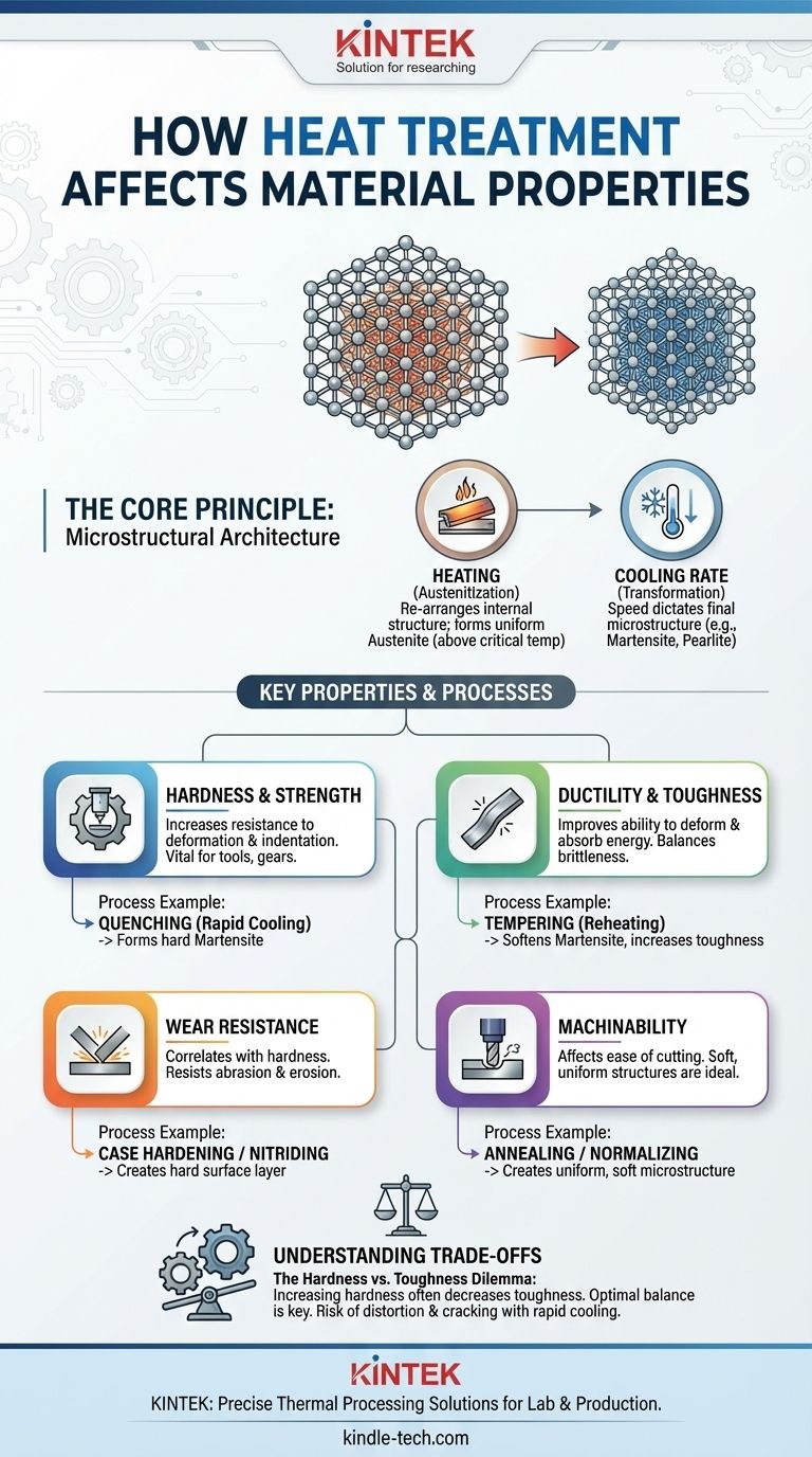 以下哪些材料性能会受到热处理的影响？材料性能定制指南 图解指南
