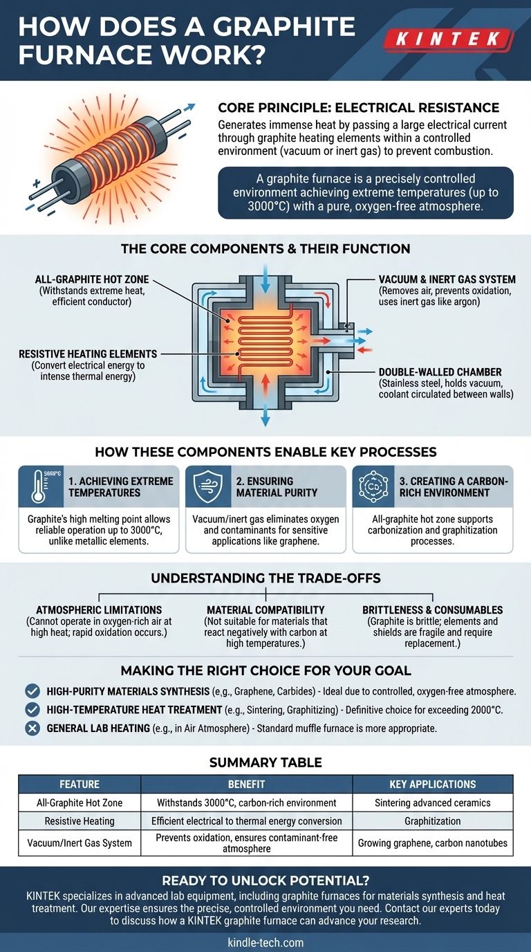 Wie funktioniert ein Graphitofen? Extreme Temperaturen in einer reinen Umgebung erreichen Visuelle Anleitung