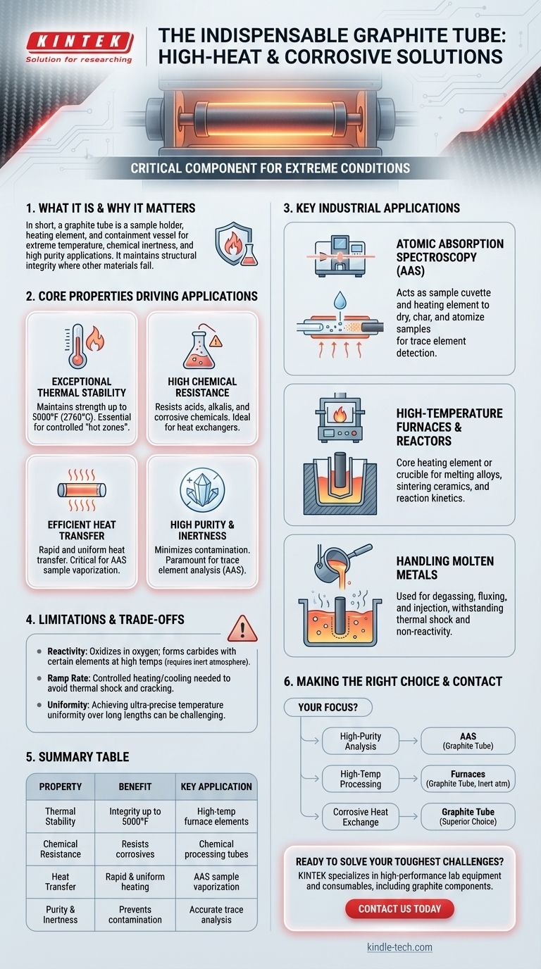 What is the use of graphite tube? Essential for Extreme Heat & Corrosive Environments Visual Guide