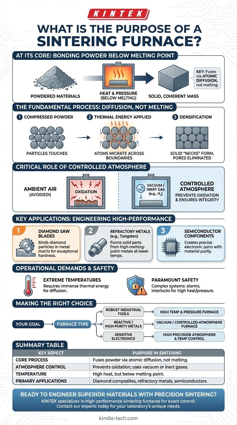 ما هو الغرض من فرن التلبيد؟ إنشاء مكونات عالية الأداء بدون صهر دليل مرئي