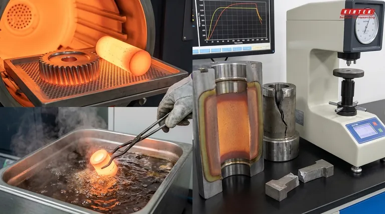 ما هي العوامل المحددة للمعالجة الحرارية؟ إتقان المادة والكتلة والتبريد السريع من أجل النجاح