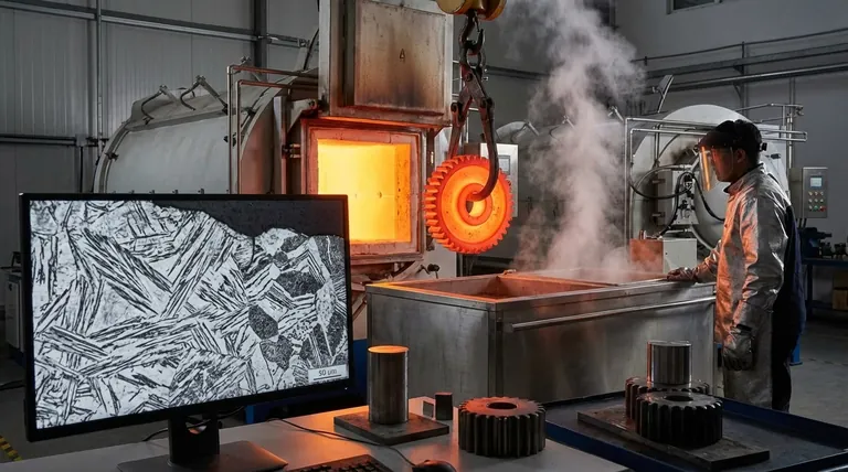 ¿Cómo afecta el tratamiento térmico a la microestructura? Dominando el equilibrio entre dureza y tenacidad