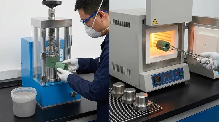 Qual é a diferença entre sinterização e prensagem? Um Guia para Processos de Metalurgia do Pó