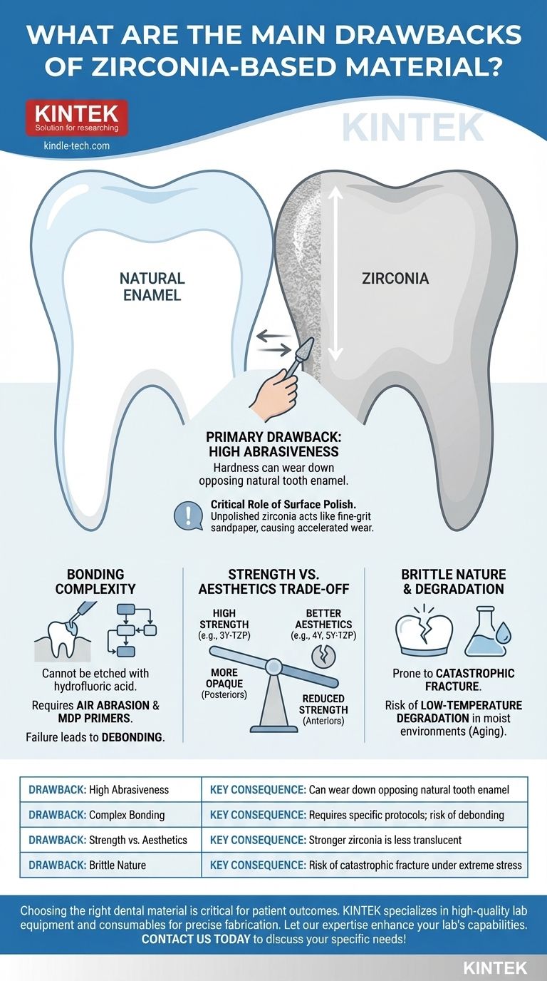 ジルコニア系材料の最大の欠点は何ですか？その極端な硬度の隠れたリスク ビジュアルガイド