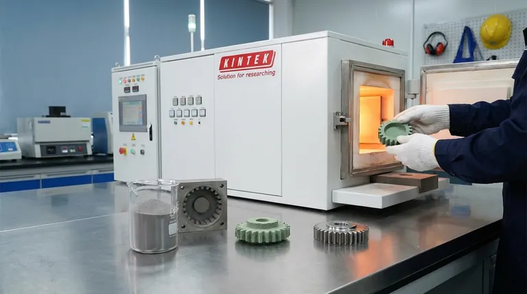 O que é o processo de sinterização na fabricação? Um guia para criar peças fortes e complexas a partir de pó