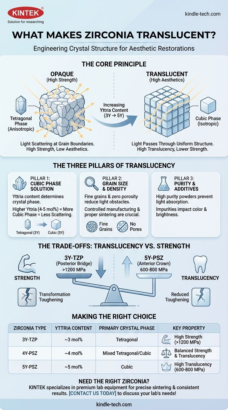 Was macht Zirkonoxid durchscheinend? Die Wissenschaft hinter moderner Dentalästhetik Visuelle Anleitung