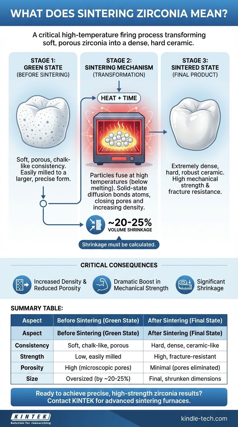 ماذا يعني تلبيد الزركونيا؟ المفتاح لتحويل الزركونيا إلى سيراميك عالي القوة دليل مرئي