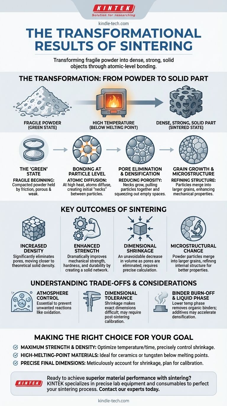 烧结的结果是什么？从粉末到高强度固体零件 图解指南