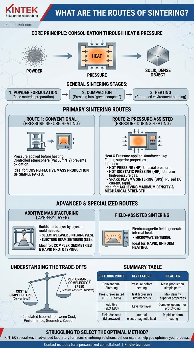 烧结的途径有哪些？为您的材料选择最佳方法 图解指南