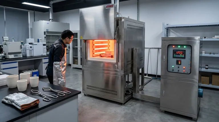 マッフル炉の使い方は?安全で正確な高温処理をマスターする