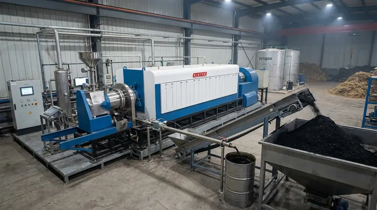 Warum ist Pyrolyse besser als Vergasung? Für vielseitige, lagerfähige Bio-Produkte