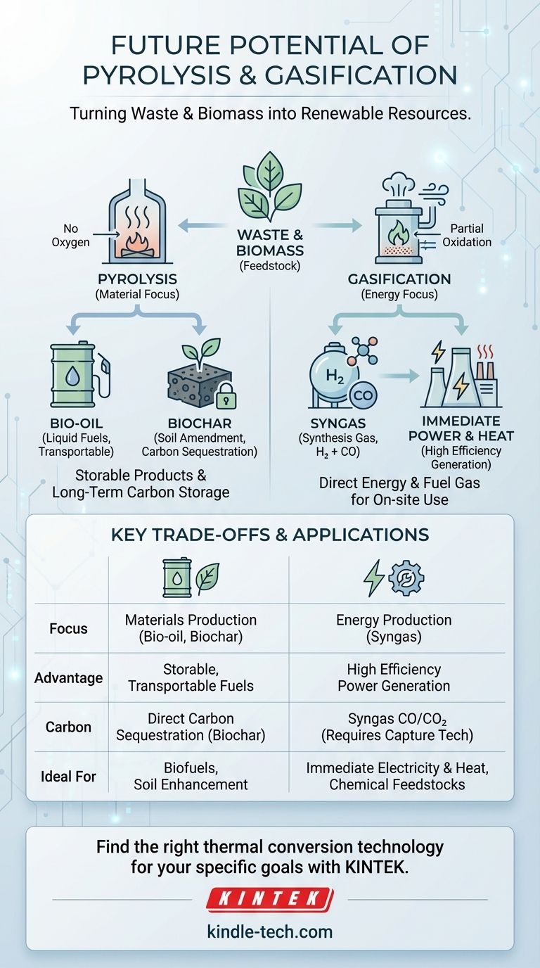 What is the future potential of pyrolysis and gasification? Unlocking Value from Waste Visual Guide