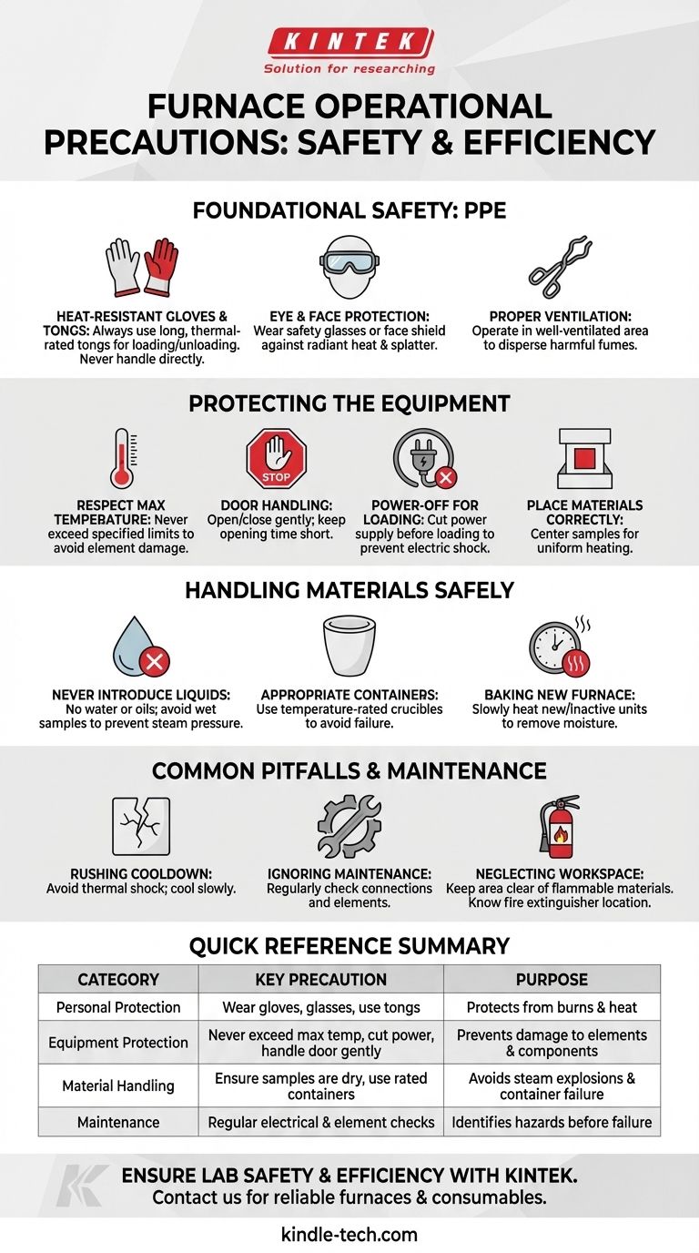 What is the precaution of furnace? Essential Safety Steps to Protect Operators and Equipment Visual Guide
