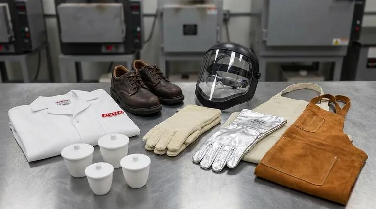 Que EPIs você deve garantir que estejam disponíveis ao operar um forno? Um Guia Completo para Manter-se Seguro