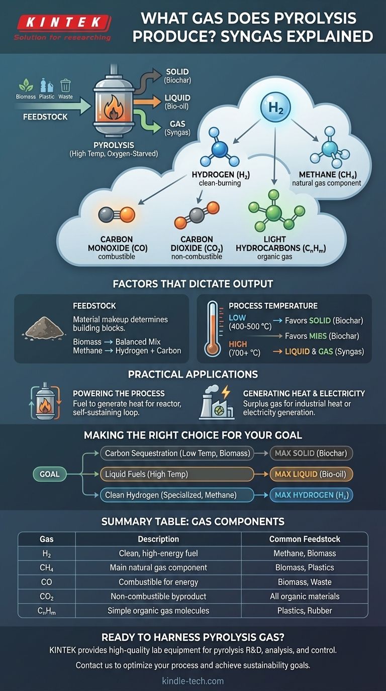 热解会产生什么气体？一种用于能源和可持续发展的燃料气体混合物 图解指南