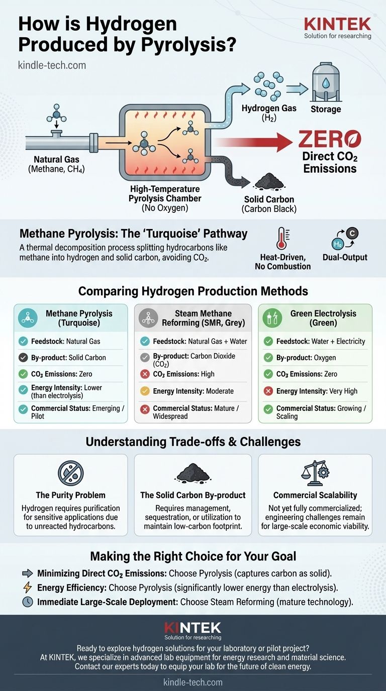 Как водород производится пиролизом? Низкоуглеродная альтернатива паровой конверсии Визуальное руководство