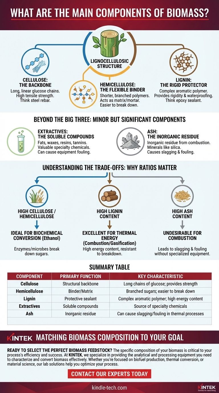 Quali sono i componenti principali della biomassa? La chiave per sbloccare il suo potenziale energetico Guida Visiva