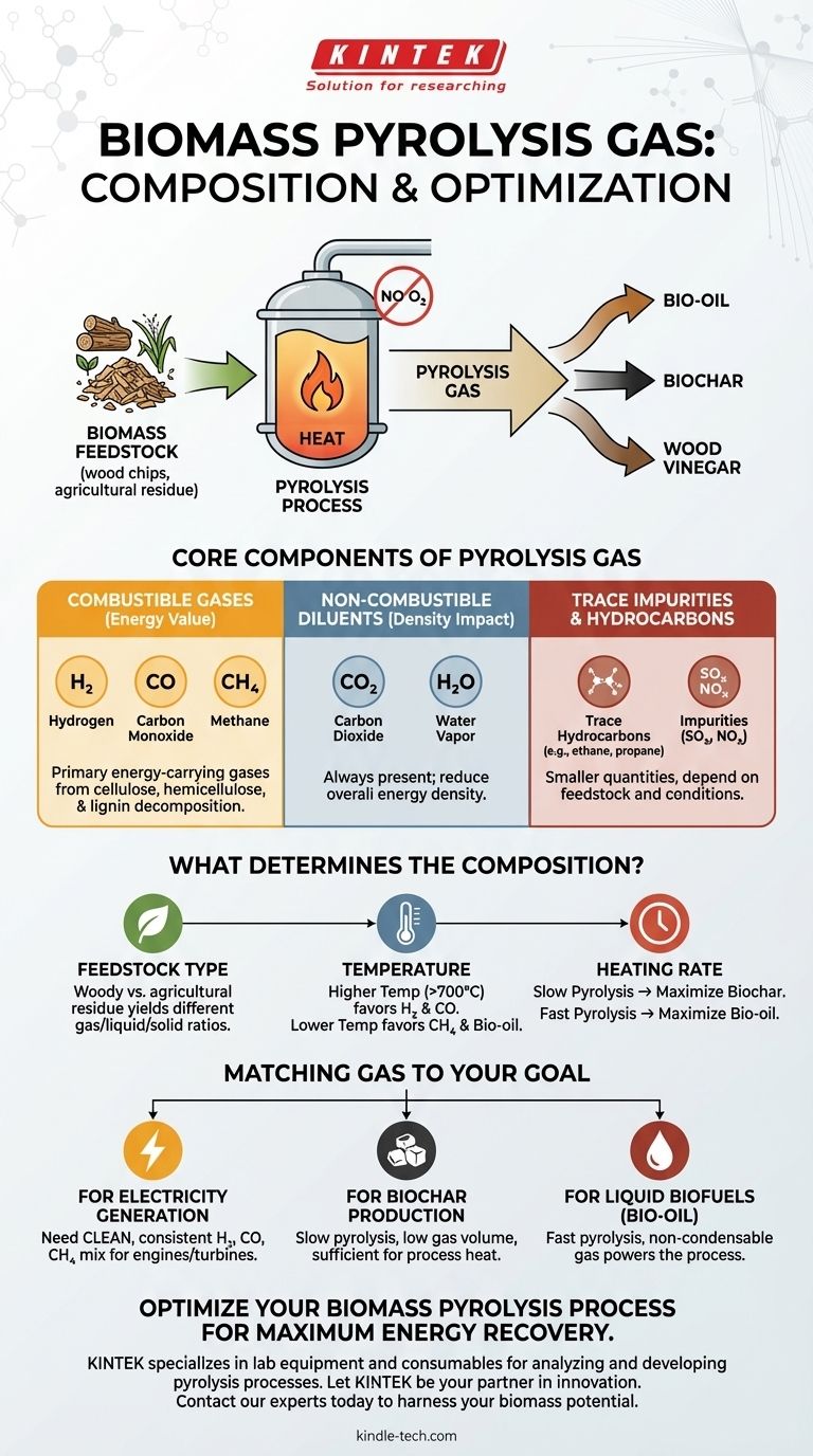 What is the composition of biomass pyrolysis gas? A Guide to Its Makeup and Energy Value Visual Guide