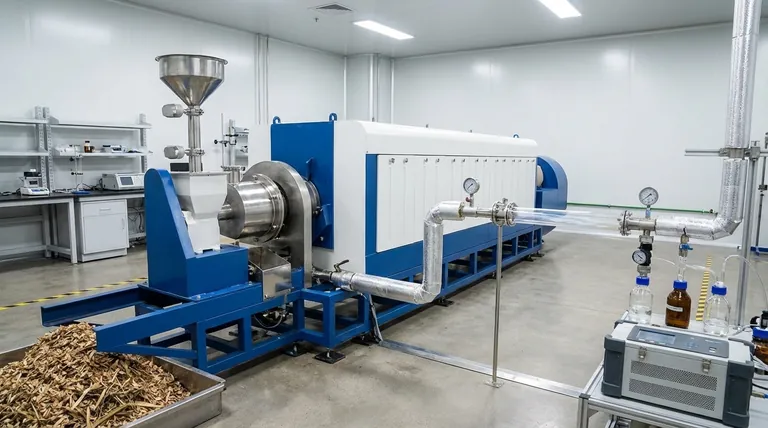 ما هو تكوين غاز الانحلال الحراري للكتلة الحيوية؟ دليل لتكوينه وقيمته الطاقية