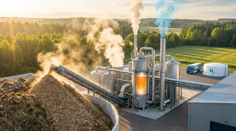生物质气化产生的氢气是绿色的吗?关于其可持续潜力的真相