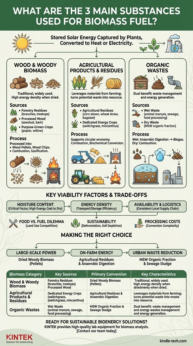 Каковы 3 основные вещества, используемые в качестве биотоплива? Откройте для себя устойчивую энергию из органического вещества Визуальное руководство
