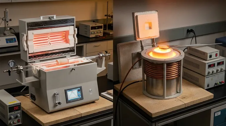 What is the difference between resistance furnace and induction furnace? Choose the Right Heating Method for Your Lab