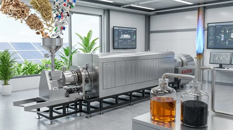 열분해는 어떻게 지속 가능한가요? 폐기물을 에너지 및 순환 재료로 전환