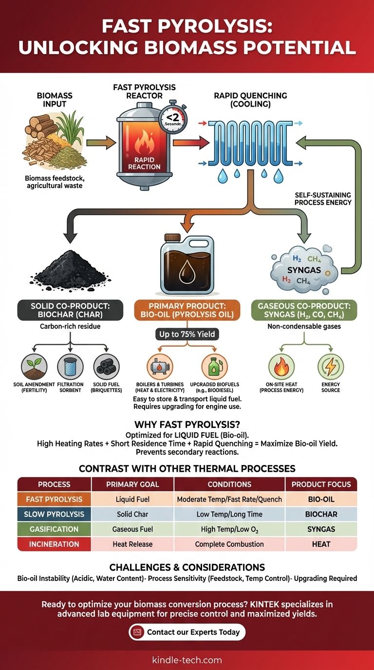 快速热解的最终产物是什么？最大限度地提高生物油产量以获取可再生燃料 图解指南