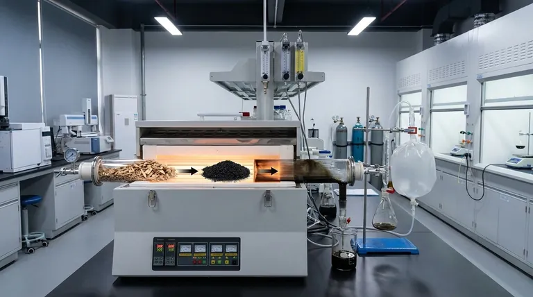 Qual é a faixa de temperatura para a pirólise? Otimize para Biochar, Bio-óleo ou Gás de Síntese