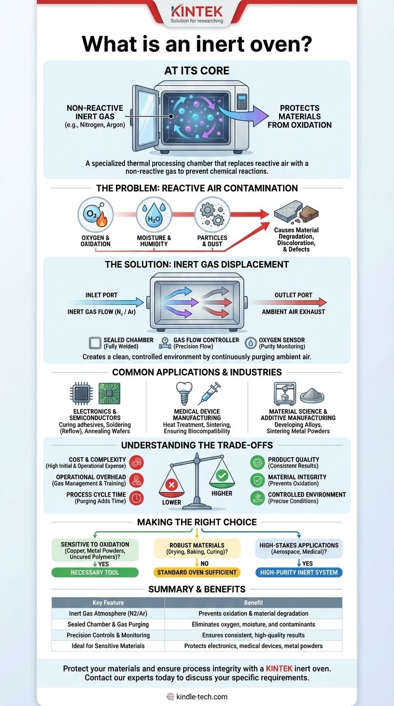 불활성 오븐이란 무엇인가요? 산화 방지 열처리 가이드 시각적 가이드