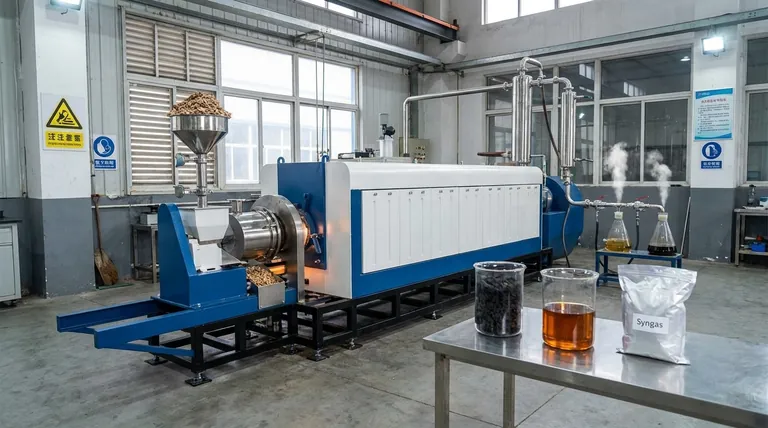 Quali sono i prodotti della pirolisi della biomassa? Scopri Bio-Char, Bio-Olio e Syngas